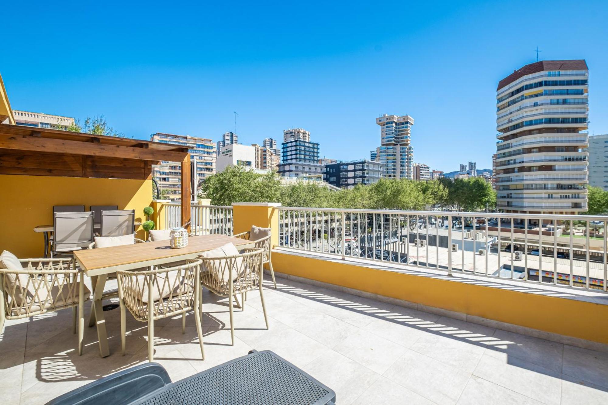 Penthouse Ancla 561 Levante Beach Бенидорм Экстерьер фото